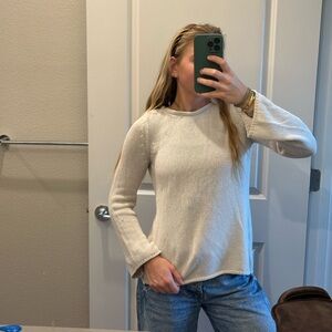 Cream Knit Sweater